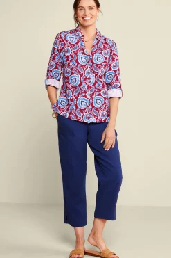 Soft Surroundings Addison Gauze Big Shirt