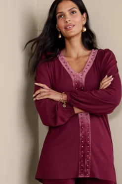 Soft Surroundings Adornment Top