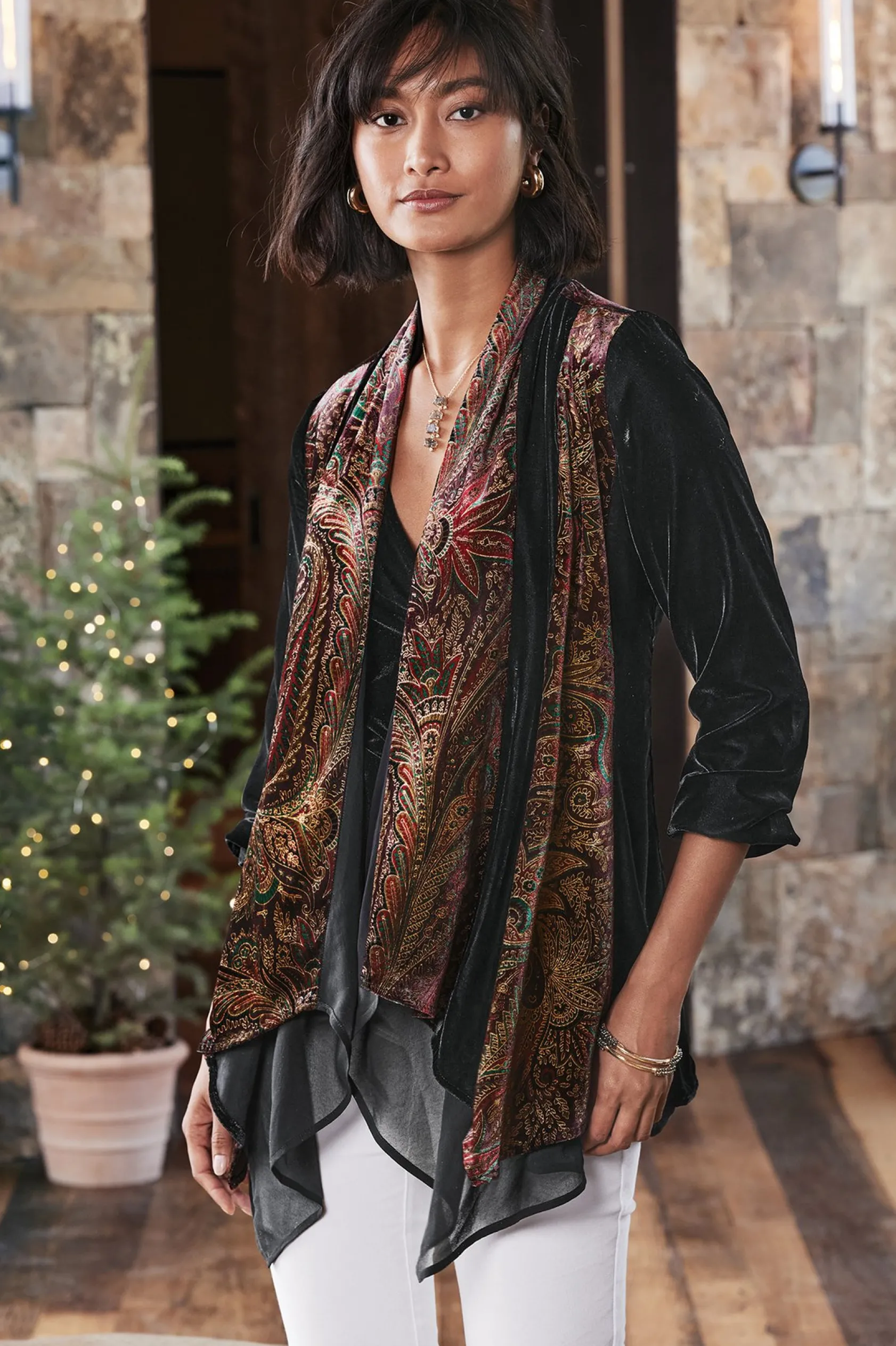 Soft Surroundings Castle Garden Jacket