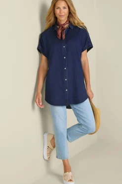Soft Surroundings Je Veux TENCEL Shirt
