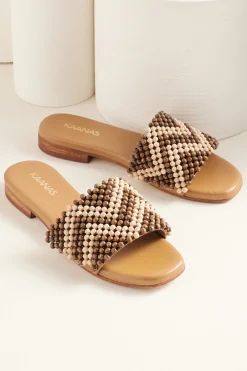 Soft Surroundings KAANAS Alama Chevron Slide