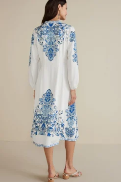 Soft Surroundings Louise Midi Dress