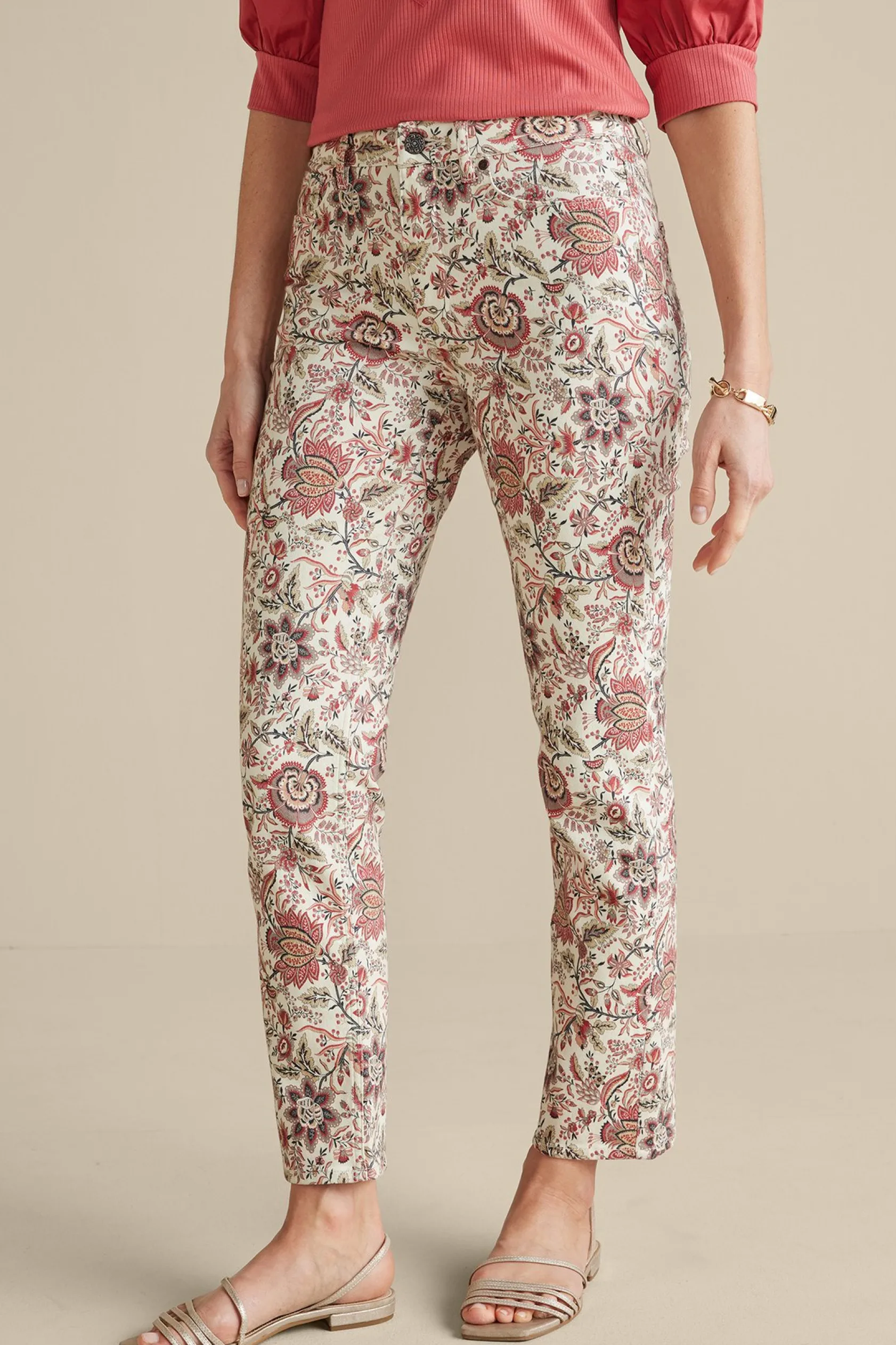 Soft Surroundings Manisha Straight Leg Jeans
