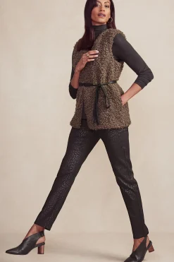 Soft Surroundings Maribo Shearling Vest