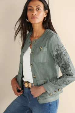 Soft Surroundings Monterey Utility Jacket