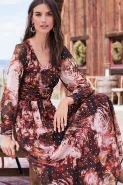 Soft Surroundings Rina Silk Dress