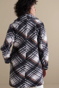 Soft Surroundings Rita Plaid Jacket