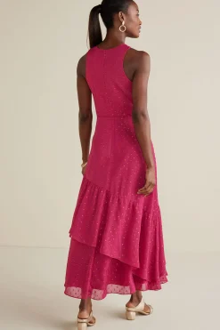 Soft Surroundings Sanna Sparkling Maxi Dress