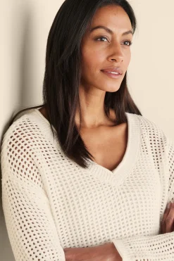 Soft Surroundings Simone Crochet Sweater