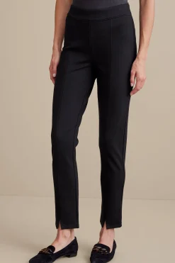Soft Surroundings Soft Essential Ponte Slim Ankle Pants