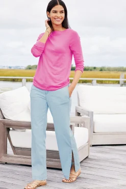 Soft Surroundings Soft Essential™ SUPIMA® Long Sleeve Tee