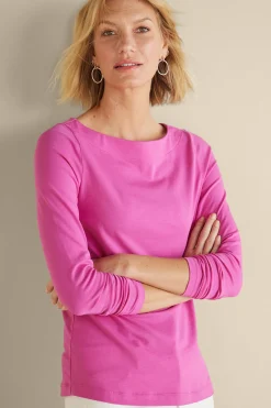 Soft Surroundings Soft Essential™ SUPIMA® Long Sleeve Tee
