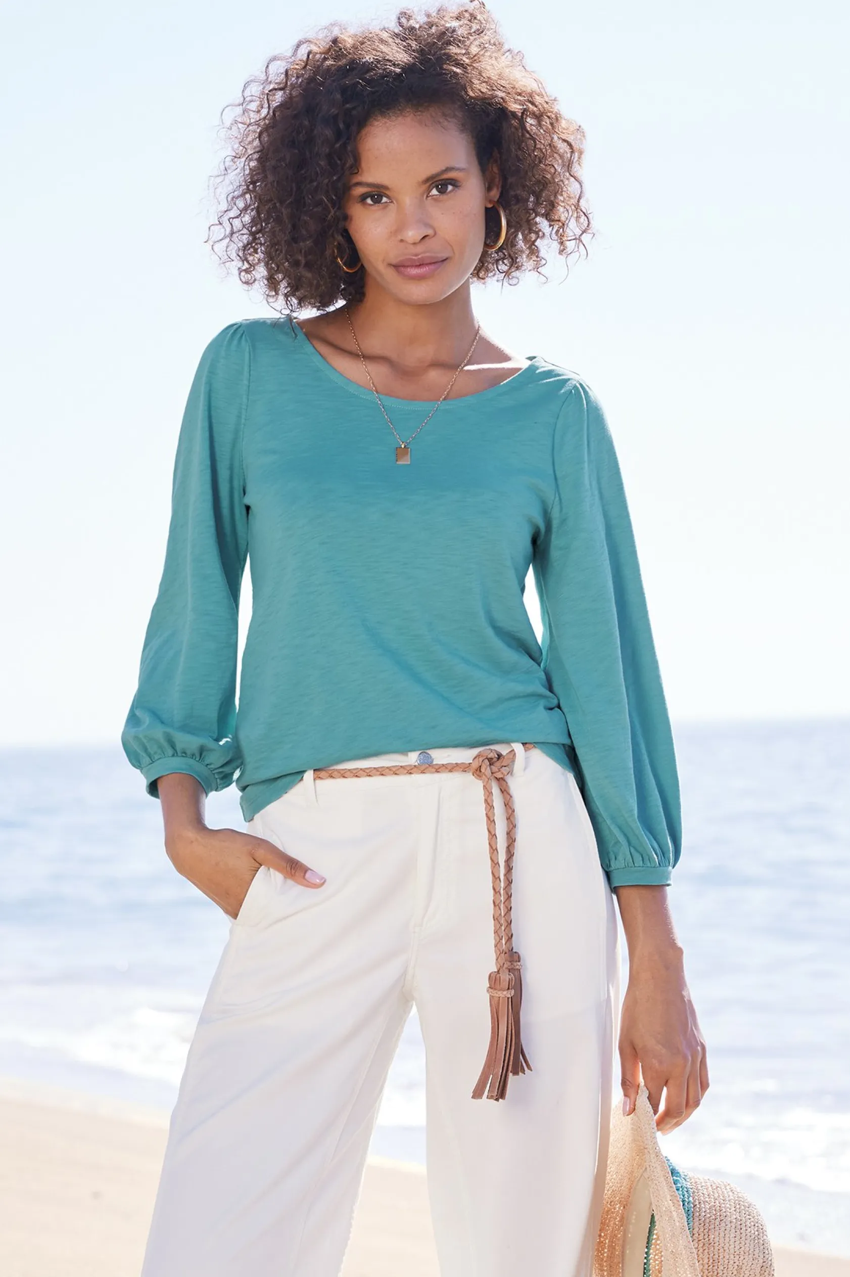 Soft Surroundings Soga Fringe Belt