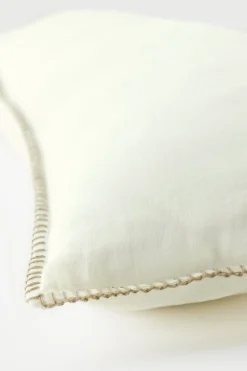 Soft Surroundings Sonata Linen Bolster Pillow