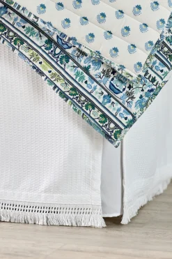 Soft Surroundings Tallulah Textured Bedskirt