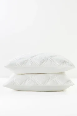 Soft Surroundings Toluca Diamond Euro Sham