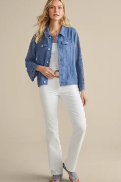 Soft Surroundings Varese Linen Blend Jacket