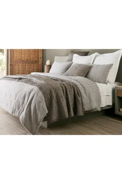 Soft Surroundings Waffle Matelassé Euro Sham