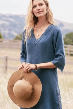 Soft Surroundings Westie Wool Floppy Hat